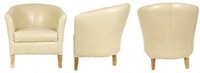 Thumb tub chairs cream